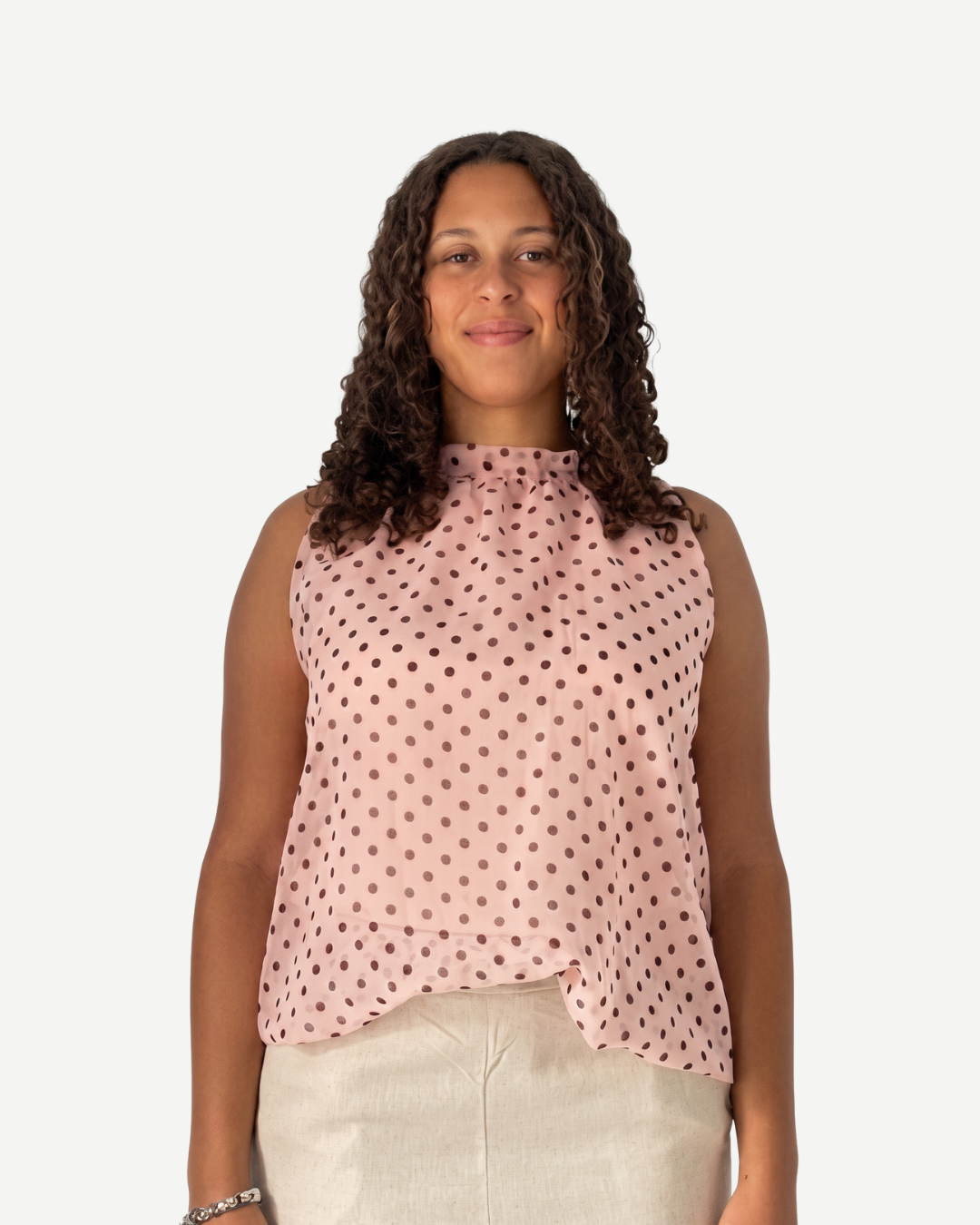 Rosalie Polka Dot Top
