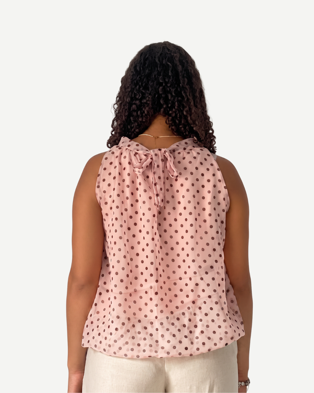 Rosalie Polka Dot Top