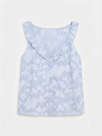 Céline Blue Top