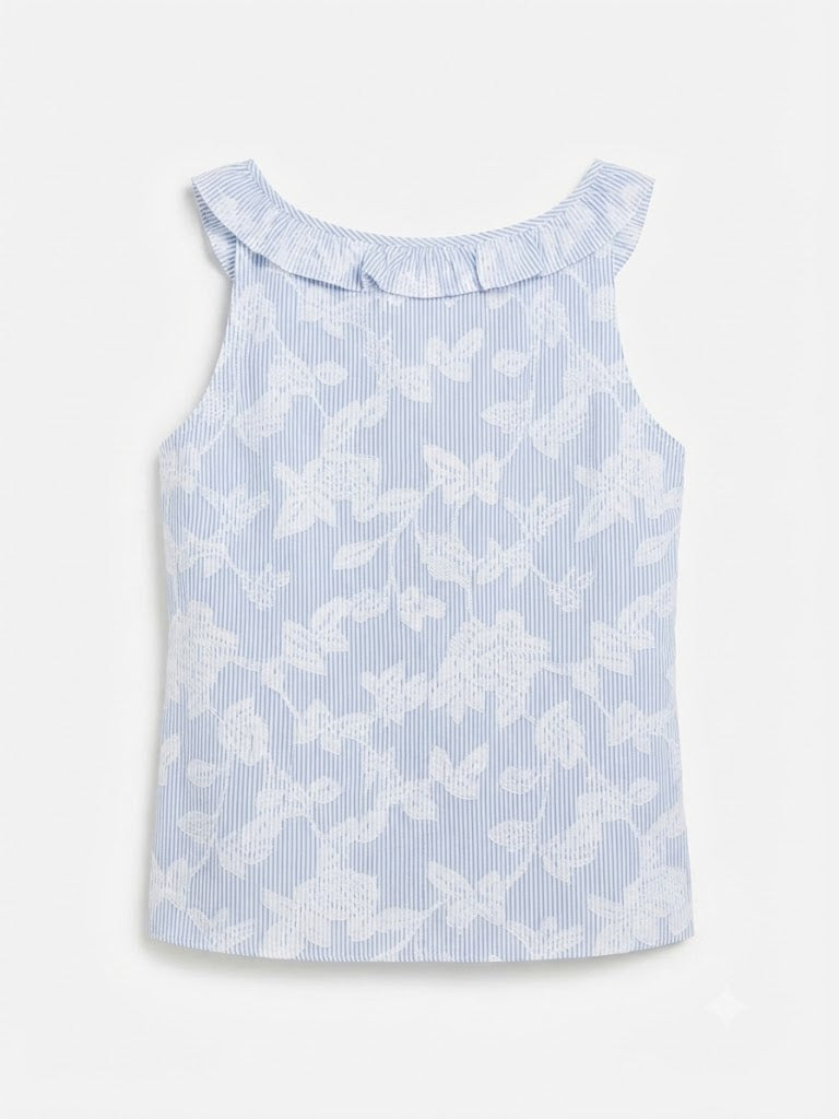Céline Blue Top