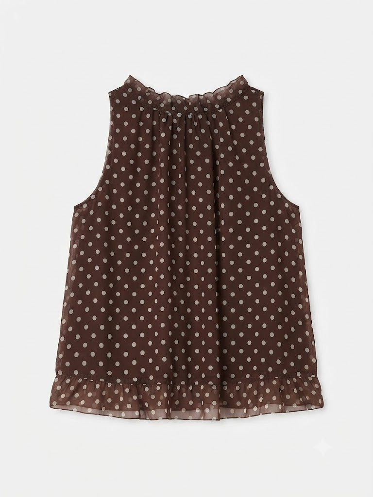 Chloé Polka Dot Top