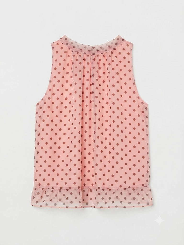 Rosalie Polka Dot Top