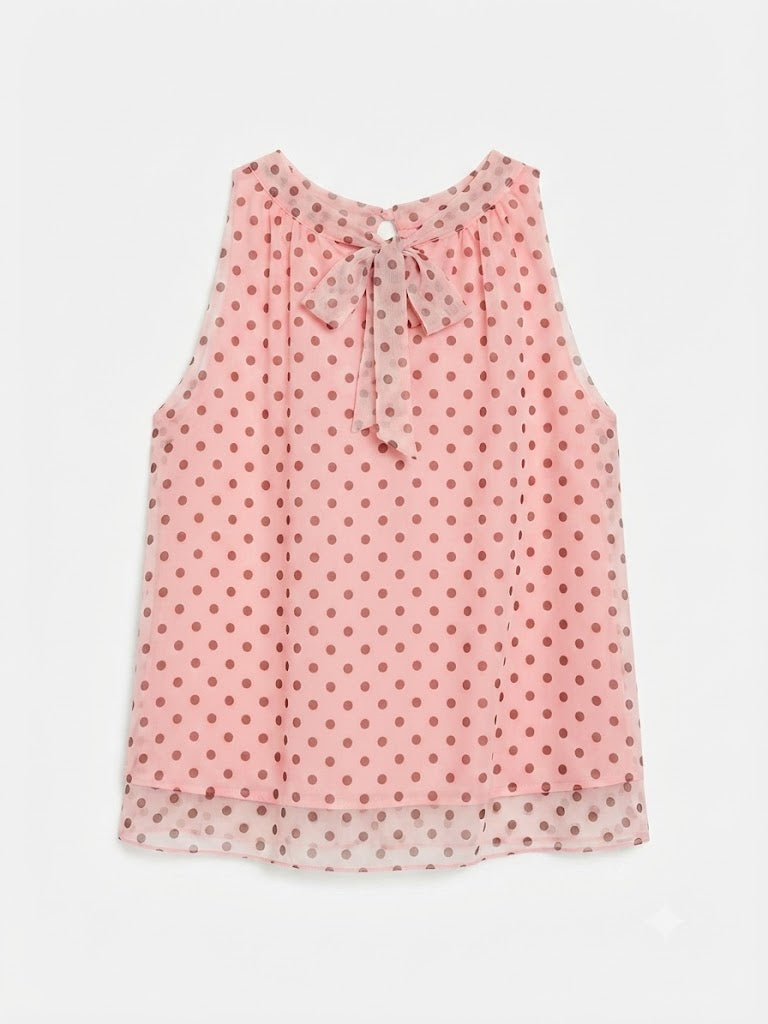 Rosalie Polka Dot Top