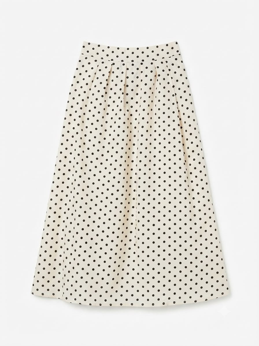 Élise Polka Dot Skirt