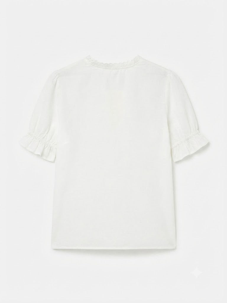 Élodie Button Blouse